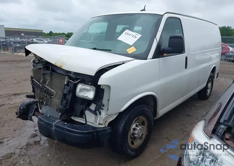 2015 Chevrolet Express 2500 Work Van from USA, damaged, VIN 1GCWGFCF8F1259699